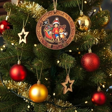 Adornos navideños Luffy - Imagen 2