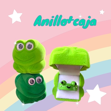Anillo Rana con caja - Imagen 1