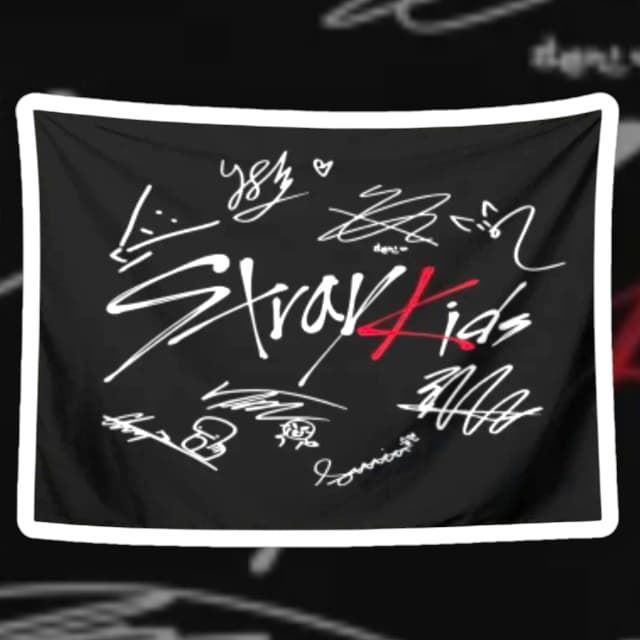 Bandera Stray Kids - Imagen 1