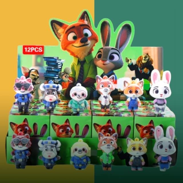 Blind box con llavero Zootrópolis - Imagen 1
