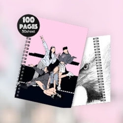 Bloc de dibujo Black pink - Imagen 1