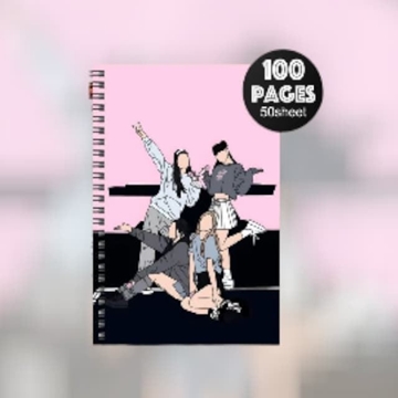 Bloc de dibujo Black pink - Imagen 2