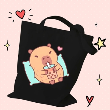Bolsa de compra (shooper) Capibara - Imagen 1