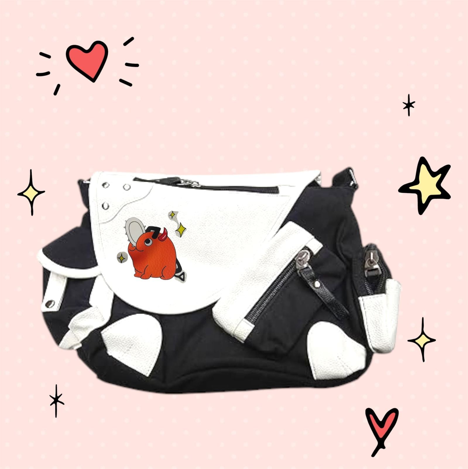 Bolsa de hombro Pochita - Imagen 1