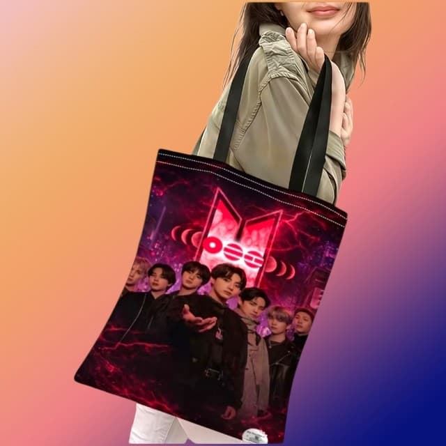 Bolsa de hombro ( shooper) de BTS - Imagen 1