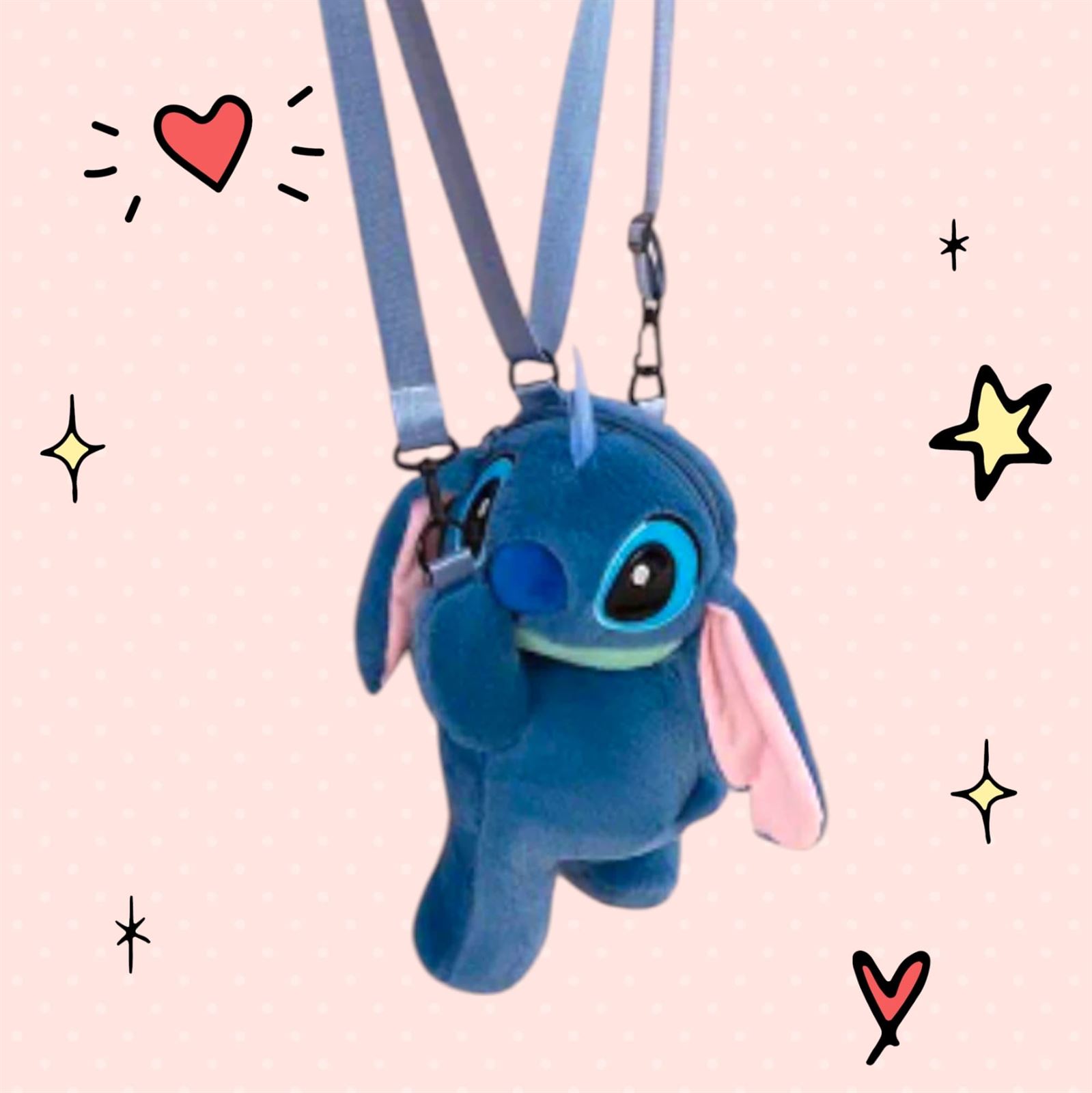 Bolsa - peluche Stitch - Imagen 1