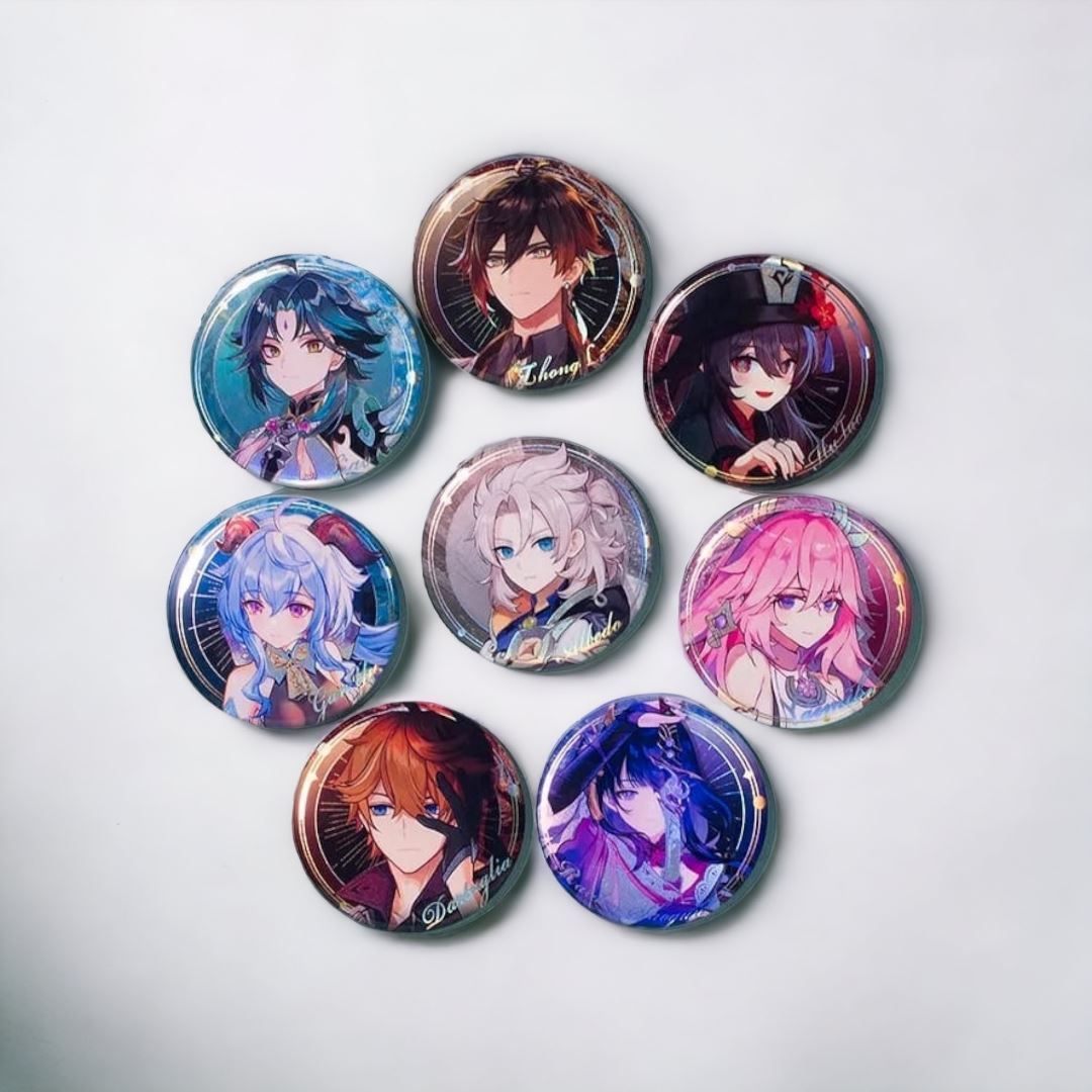 Broches Genshin Impact - Imagen 1
