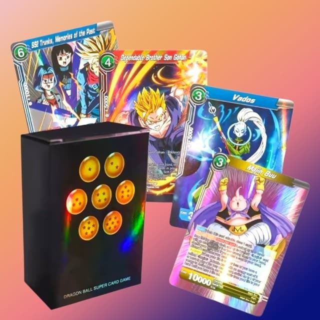 Caja con tarjetas Dragon ball - Imagen 1