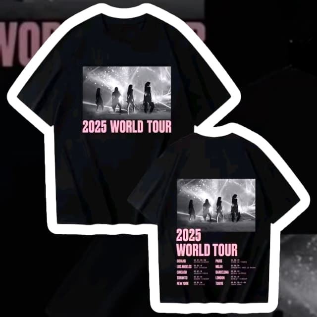 Camiseta Black pink - Imagen 1
