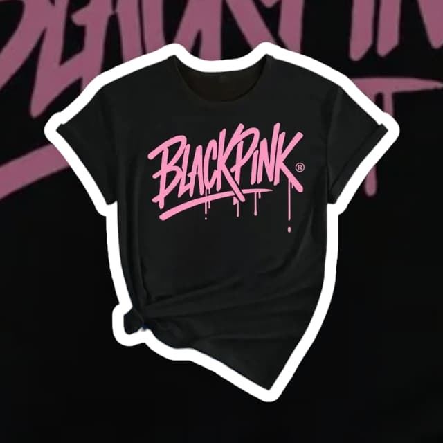 Camiseta Black Pink - Imagen 1