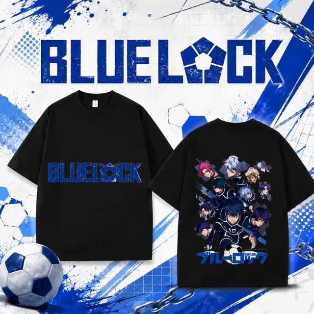Camiseta blue lock - Imagen 1