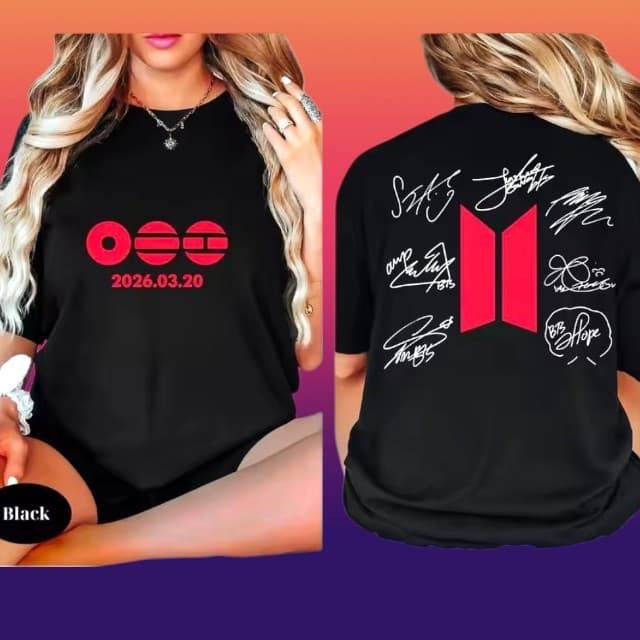 Camiseta BTS - Imagen 1