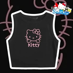 Camiseta corta de Hello Kitty - Imagen 1
