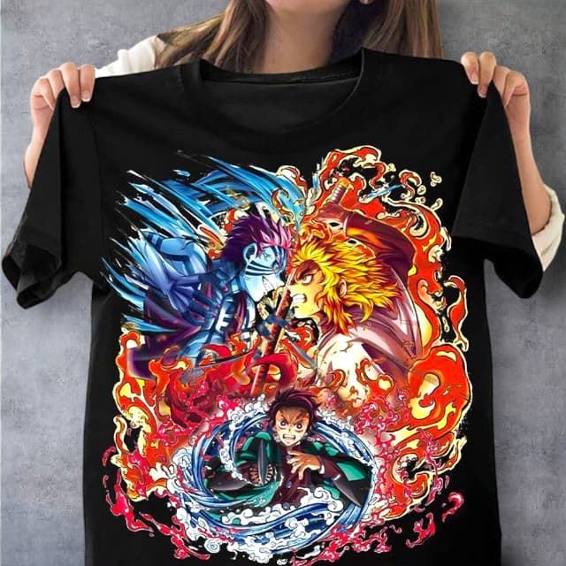 Camiseta Demon slayer - Imagen 1