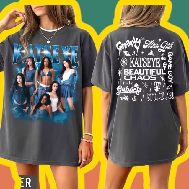 Camiseta Katseye - Imagen 1