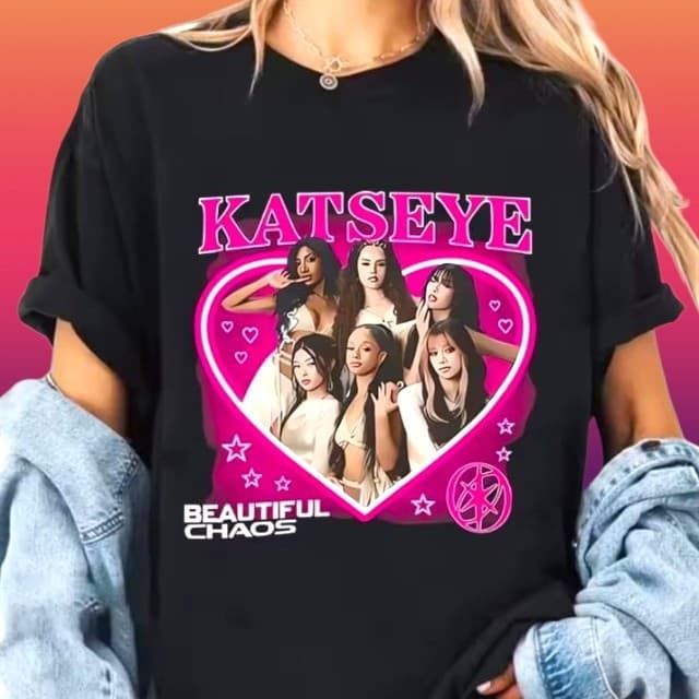 Camiseta Katseye - Imagen 1