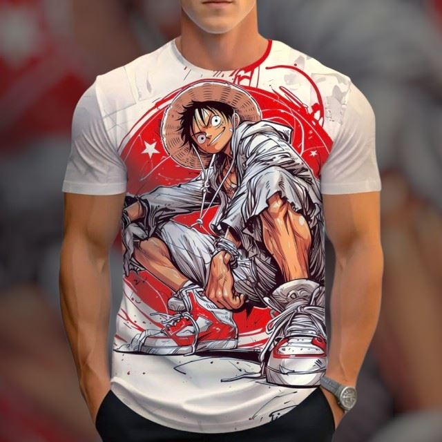 Camiseta Luffy - Imagen 1