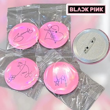 Chapas Black pink - Imagen 1