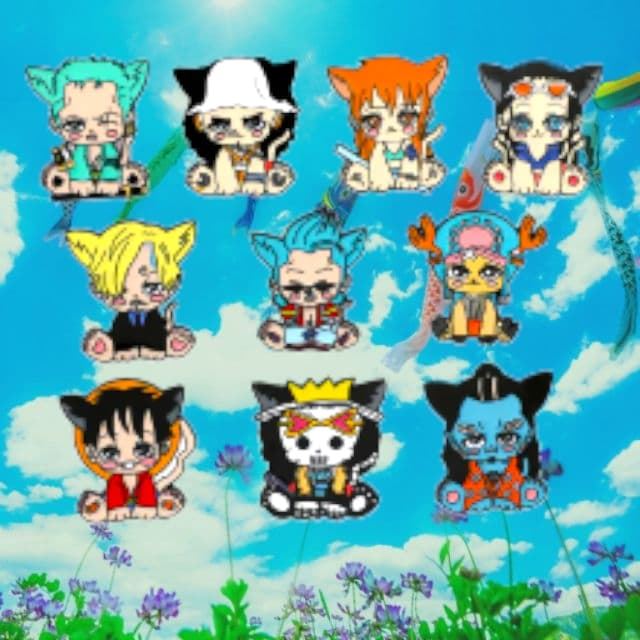 Chapas One Piece - Imagen 1