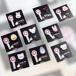 Conjunto 3 broches de Stray kids - Imagen 1