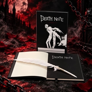 Cuaderno Death Note con pluma de escritura y marcapajina - Imagen 1