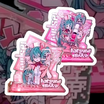 Figura acrílica  Miku - Imagen 1