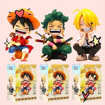 Figura Luffy, Zoro o Sanji - Imagen 1