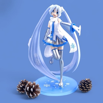 Figura Miku de invierno - Imagen 1