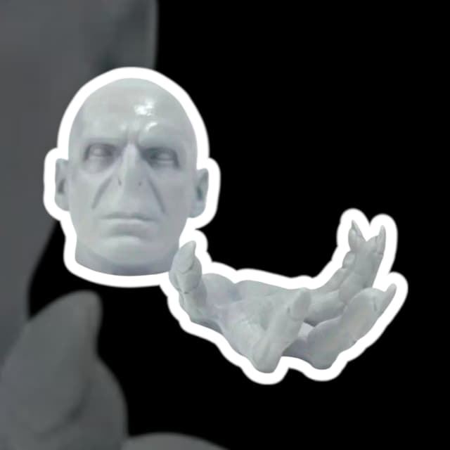 Figura - soporte de Voldemort - Imagen 1