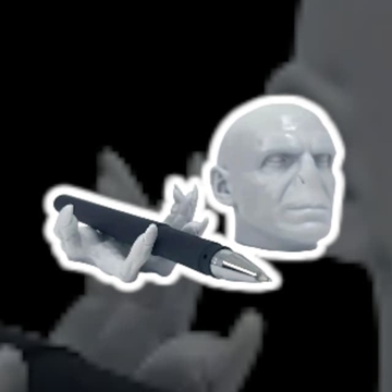 Figura - soporte de Voldemort - Imagen 2