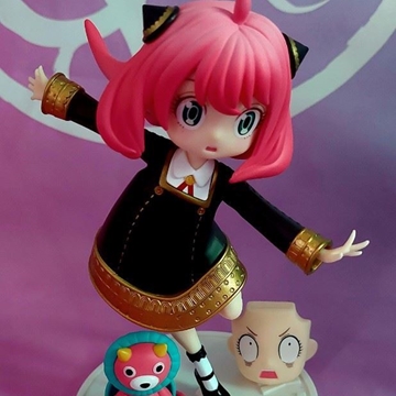 Figura Spy X Family Anya Forger Con Chimera Muñeca - Imagen 2