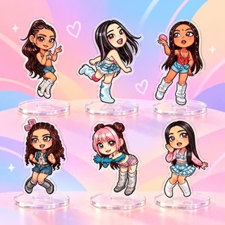 Figuras acrílicos de Katseye - Imagen 1