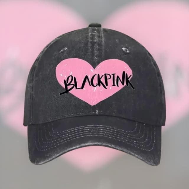 Gorra Black pink - Imagen 1