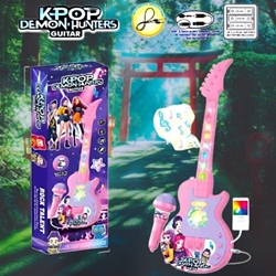 Guitarra y micrófono de k-pop Demon Hunter - Imagen 1
