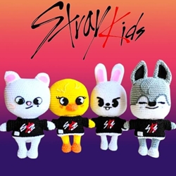 Kit de tejido Stray kids - Imagen 1
