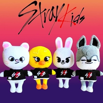 Kit de tejido Stray kids - Imagen 1