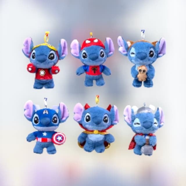Labubu Stitch Marvel - Imagen 2