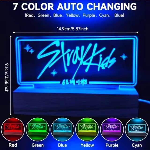 Lámpara (Luz nocturno) Stray kids - Imagen 1