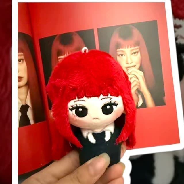 Llavero peluche Jennie Blackpink - Imagen 2