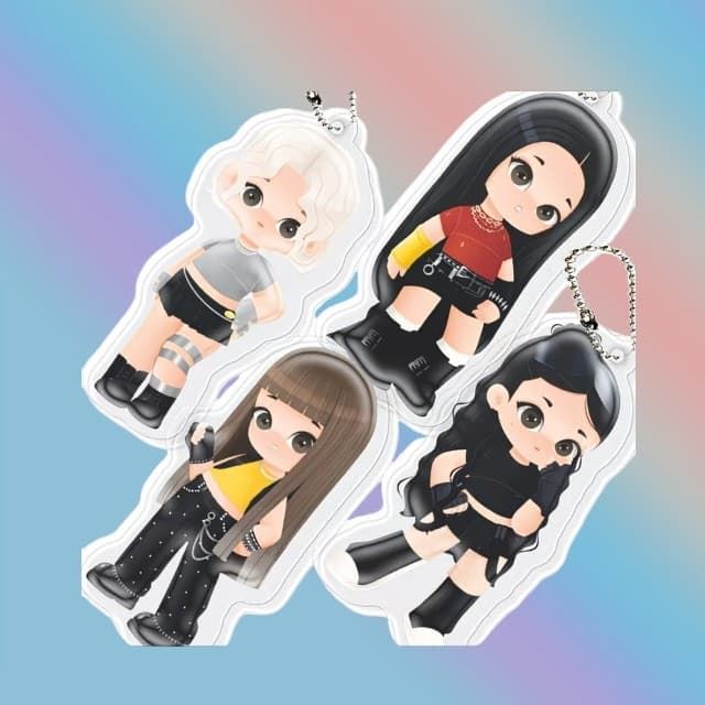 Llaveros acrílicas - Imagen 1