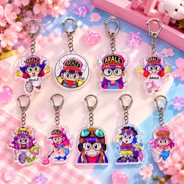 Llaveros Arale - Imagen 1