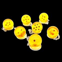 Llaveros bolas con estrellas - Imagen 1