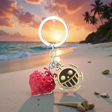 Llaveros con frutas - Imagen 1