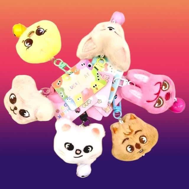 Llaveros peluches de Stray kids - Imagen 1