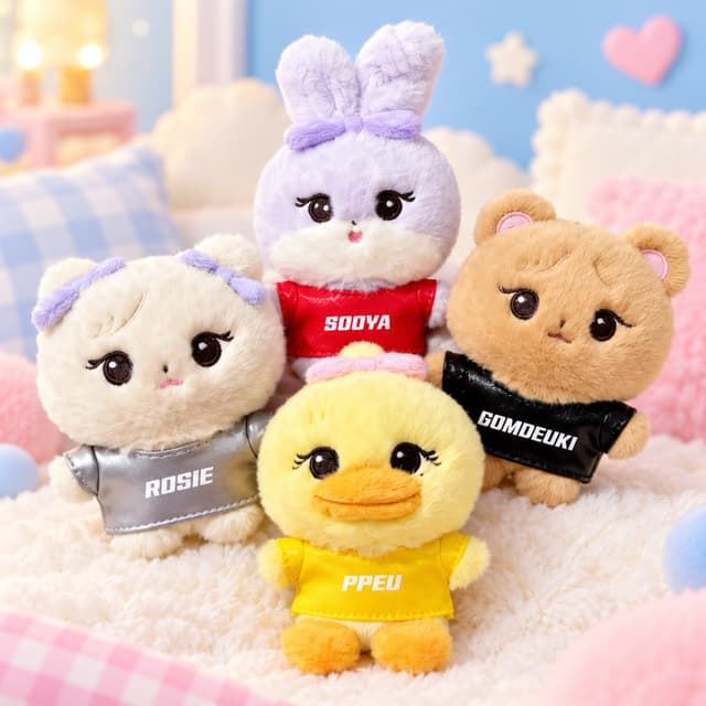 Llaveros peluches - Imagen 1