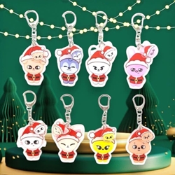 Llaveros Stray Kids de navideño - Imagen 2