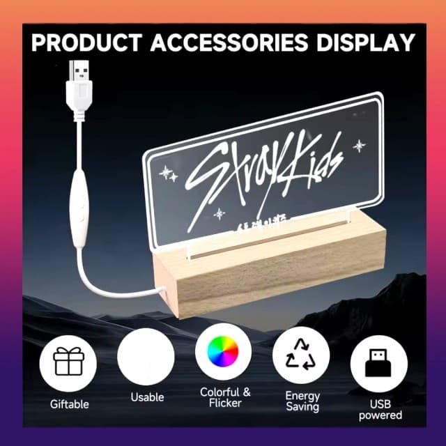 Luz nocturno Stray kids - Imagen 3