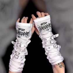 Manguitos largos con hebillas - Imagen 1