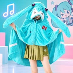 Manta con capucha Miku Hatsune - Imagen 1