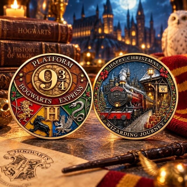 Moneda HOGWARTS EXPRESS - Imagen 1
